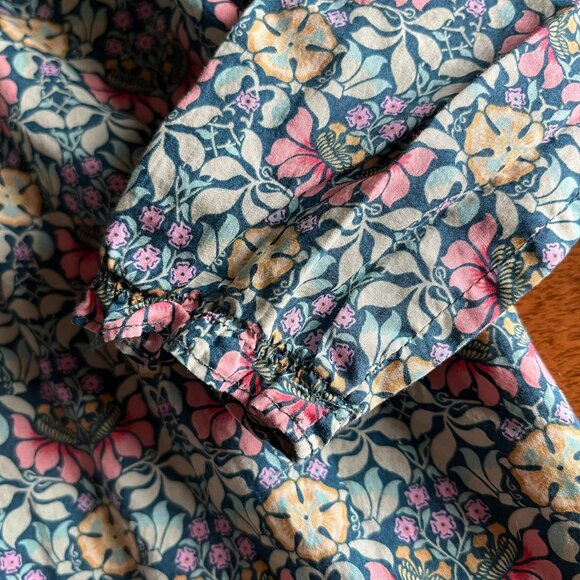 Bonpoint floral smocked dress 3T - Picture 5 of 15